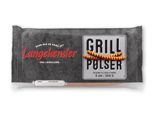 LANGELÆNDER/​GRAASTEN Pølser, ketchup eller remoulade