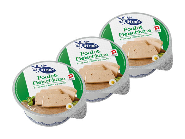 Hero Poulet Fleischkäse Trio
