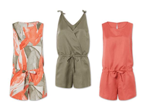 Damen Leinen-Jumpsuit