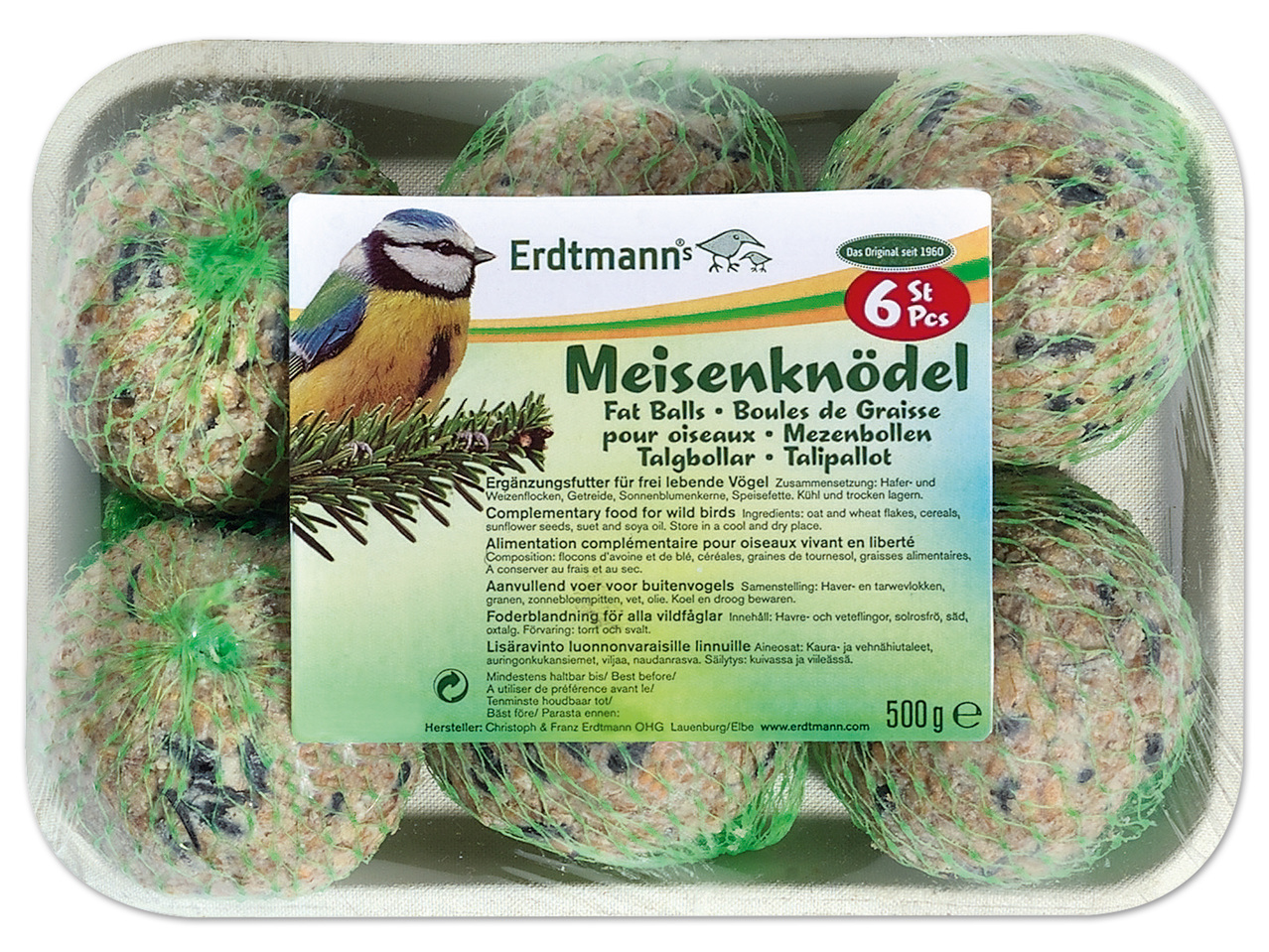Vogelfutter Meisenknödel