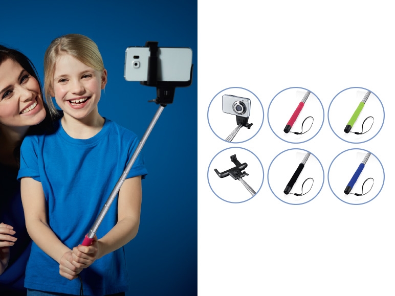 SILVERCREST(R) Bluetooth Selfie Sticks