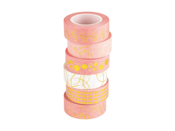 UNITED OFFICE(R) Washi-tape 6-pak