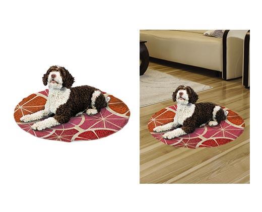 Heart to Tail 
 Large Round Cooling Mat