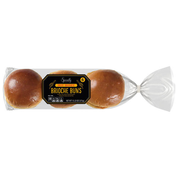 Specially Selected Hot Honey Brioche Buns