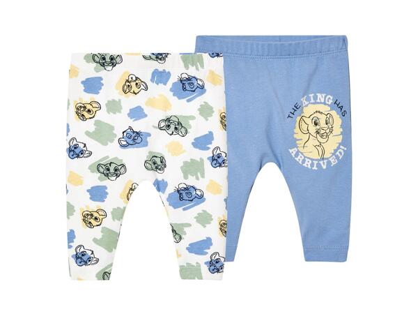 Baby Leggings "Mickey Mouse, The Lion King or Winnie the Pooh", 2 pieces