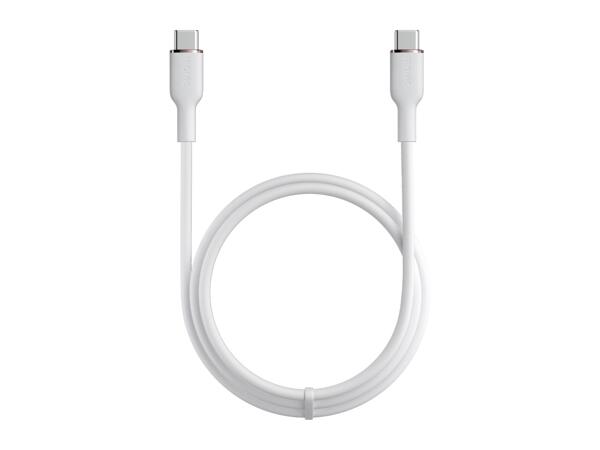 Tronic 1m USB 2.0 Connector USB-C to USB-C Charging & Data Transfer Cable - White