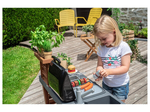 Dětský zahradní gril s kuchyňkou