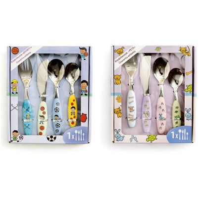 Couverts pour enfants, 4 pcs