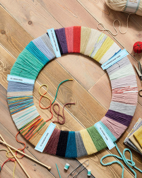 Cream Double Knitting Yarn 4 Pack