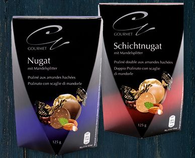 GOURMET Nougat-Pralinés