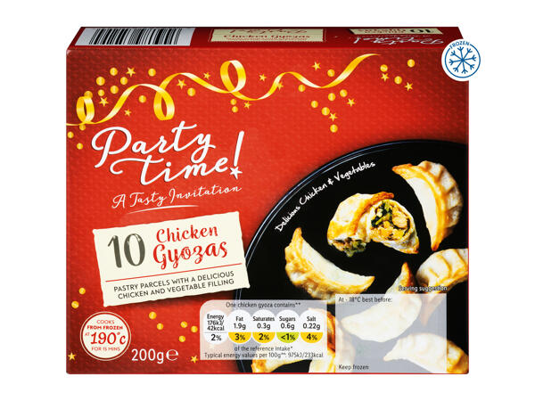 Partytime Gyozas assorted