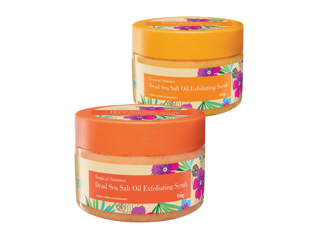 CIEN TROPICAL SUMMER Dead Sea Salt Oil Exfoliating Scrub