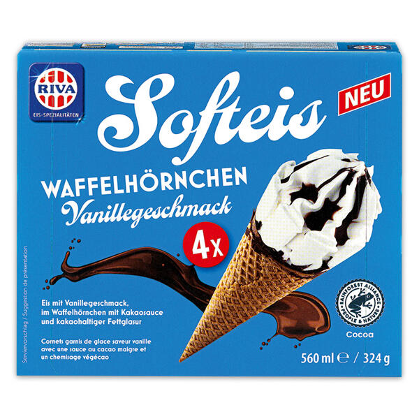 Spaghetti / Softeis Waffelhörnchen