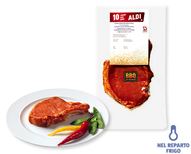 Costolette di maiale "Hot & Smokey" BBQ