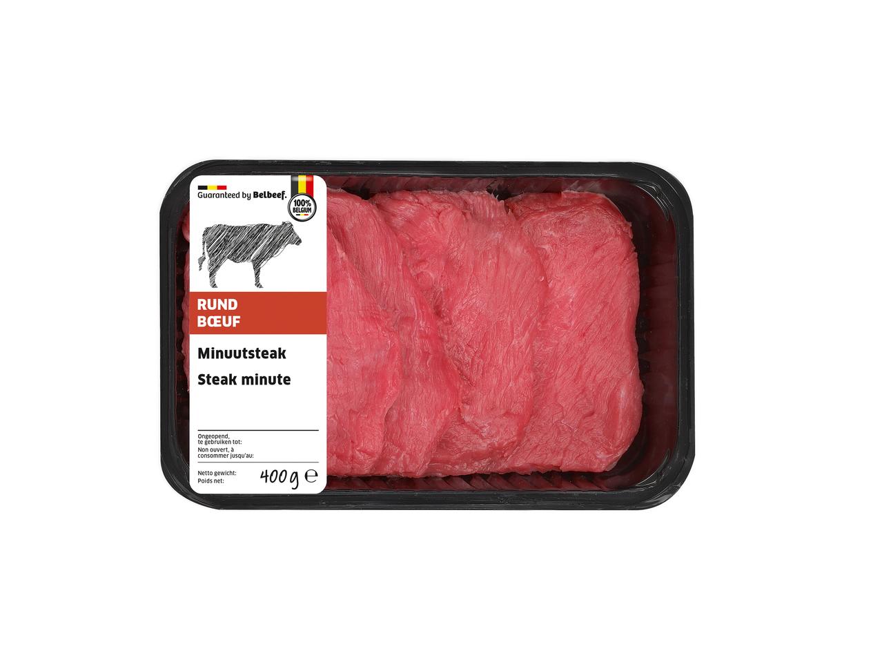 Steaks minute