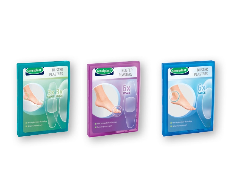 Sensiplast Blister Plasters
