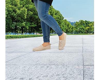 Serra Ladies' Memory Foam Canvas Slip-ons