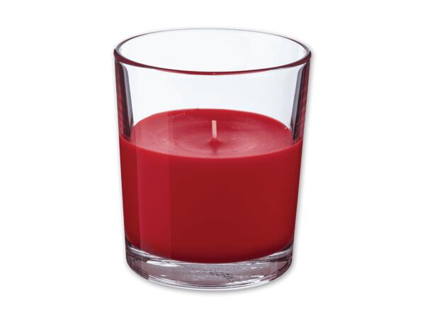 Duftkerze im Glas