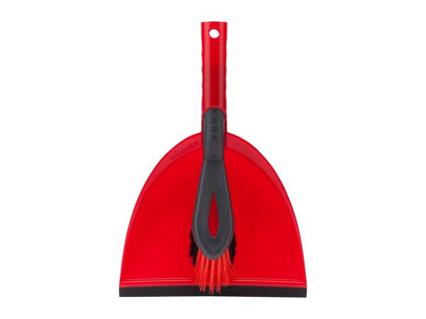 Vileda 2-in-1 Dustpan & Brush