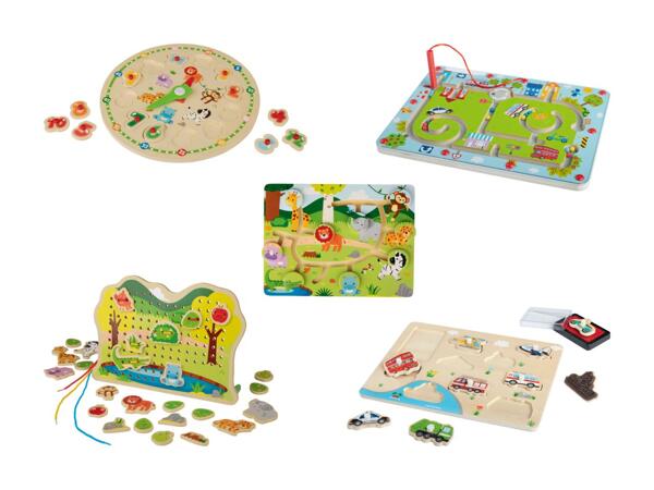 Puzzle d'apprentissage en bois