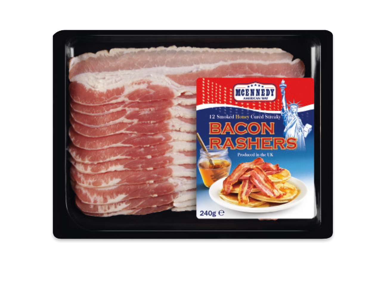 RÖKT BACON MED HONUNG