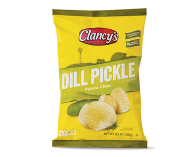 Clancy's Dill Pickle Potato Chips