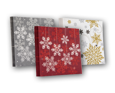 Serviettes en papier premium de Noël SOLO