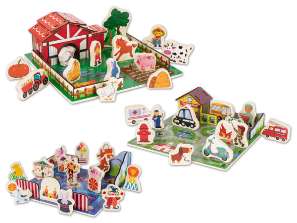 PLAYTIVE JUNIOR(R) Holz-Steckpuzzle