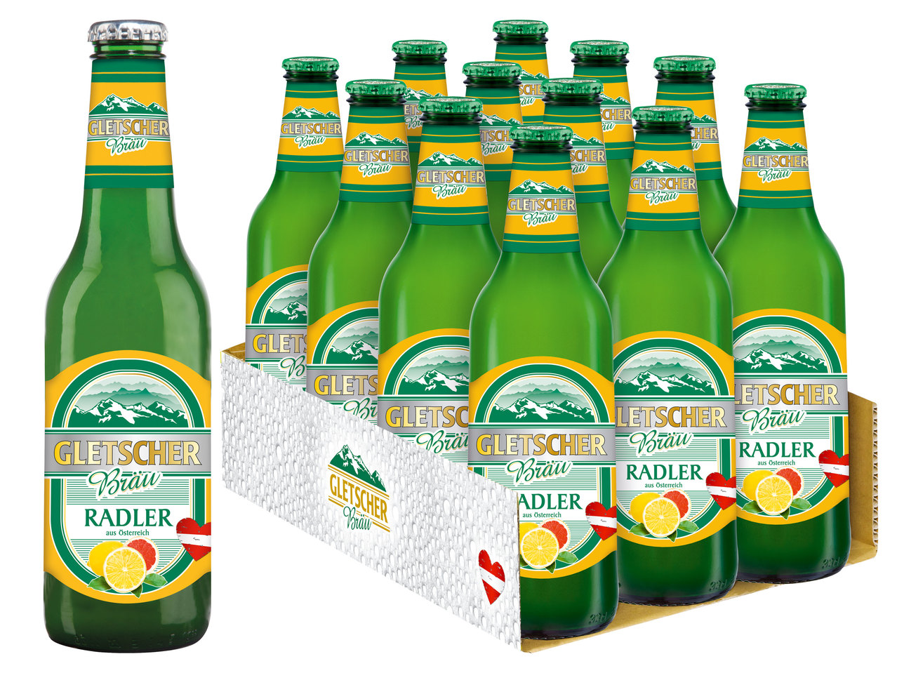 GLETSCHERBRÄU Zitronen-Grapefruit-Radler
