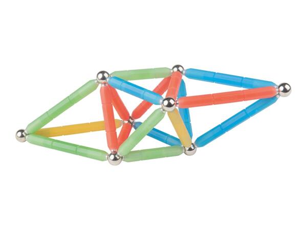 Playtive Glow in the Dark Magnetic Building Set