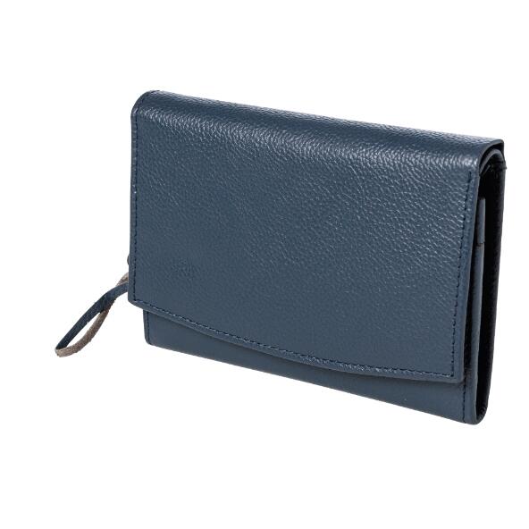 Brieftasche oder Make-up-Tasche aus Leder