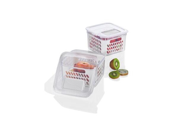 Food storage container, 1 or 2 pieces