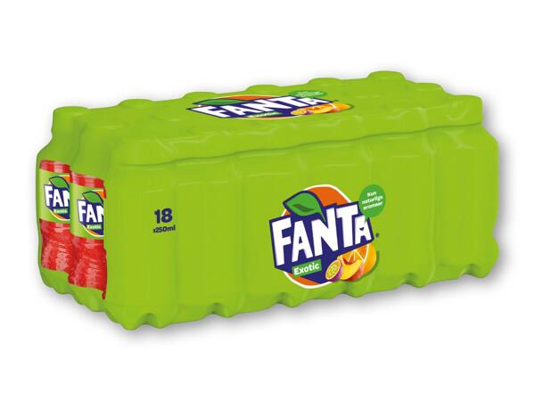 Coca Cola, Coca Cola Zero eller Fanta Exotic