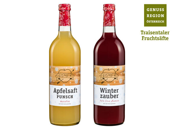 Apfelsaft-Punsch oder Winterzauber