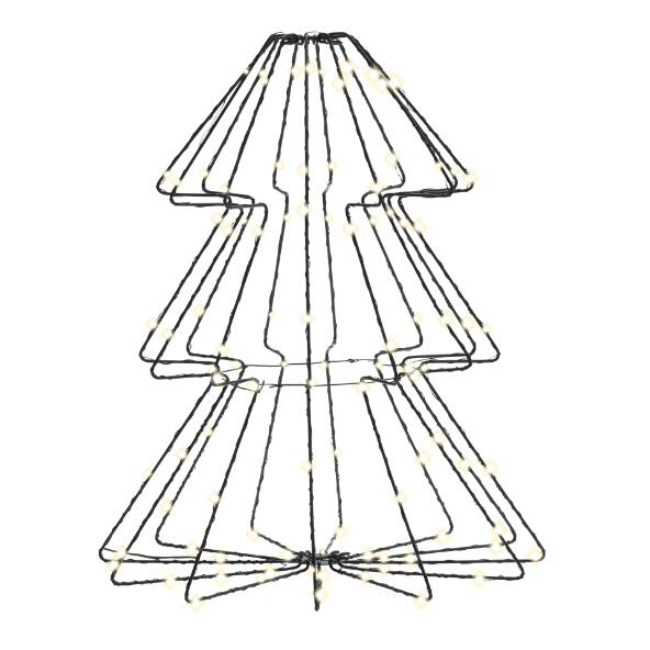 CASALUX(R) 				Personnage de Noël XL en métal avec LED