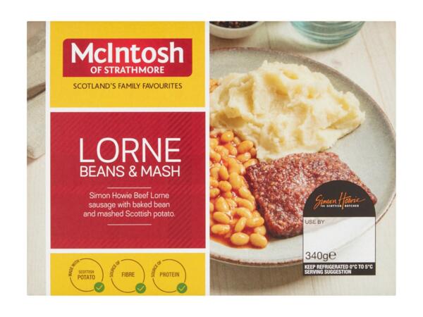 McIntosh Lorne, Beans & Mash