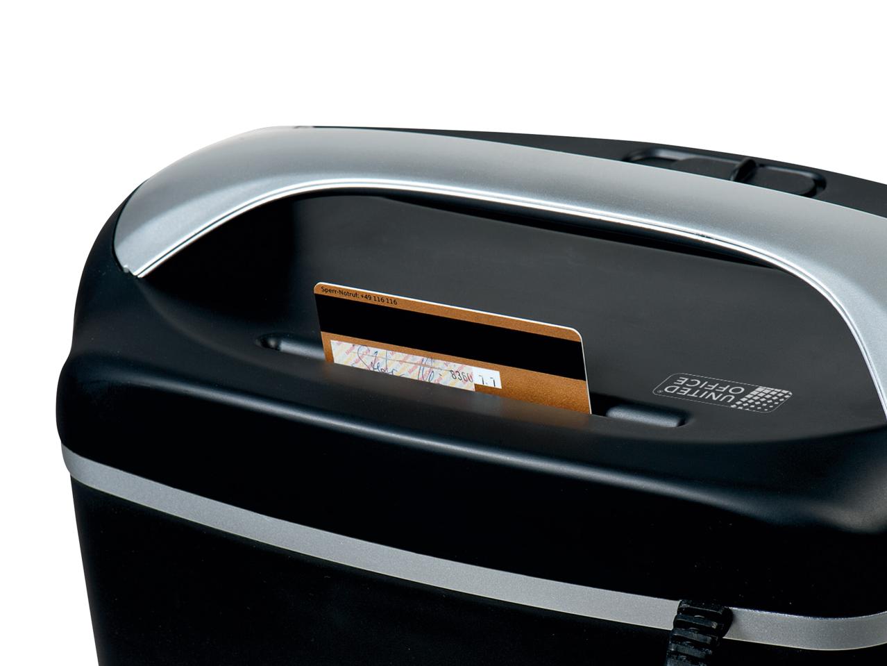 United Office Cross Cut Shredder1