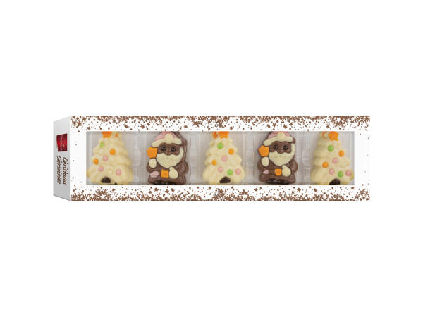 Chocolate Christmas Figures