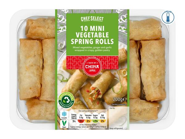 Chef Select Veggie Spring Rolls