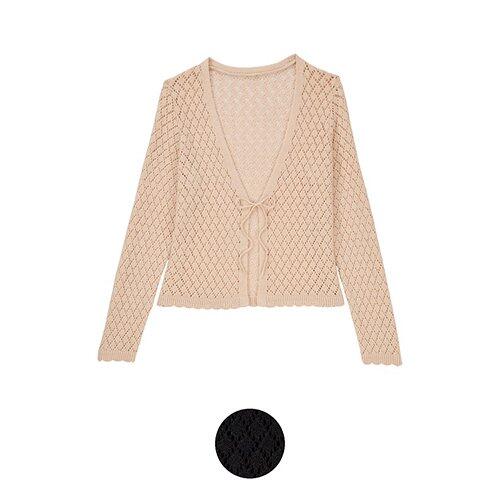 UP 2 FASHION Damen Strickjacke Ajour