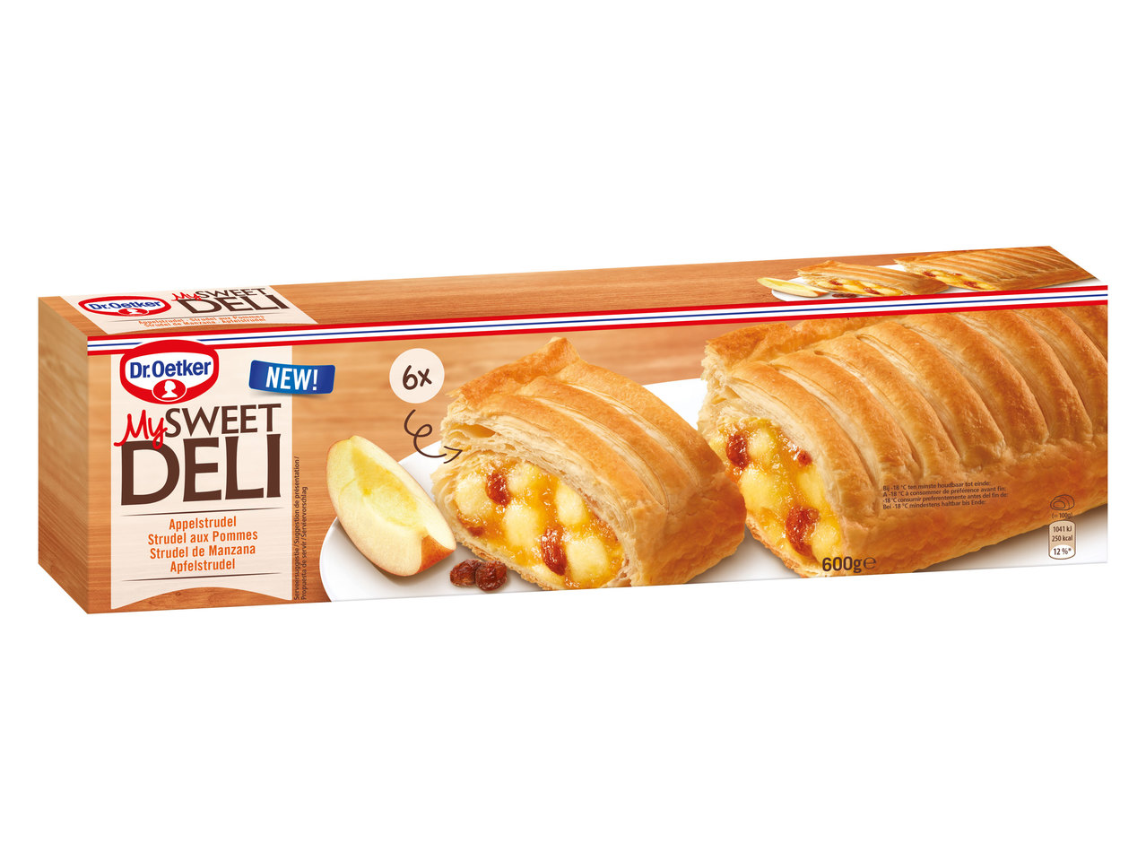 Strudel aux pommes My Sweet Deli Dr. Oetker