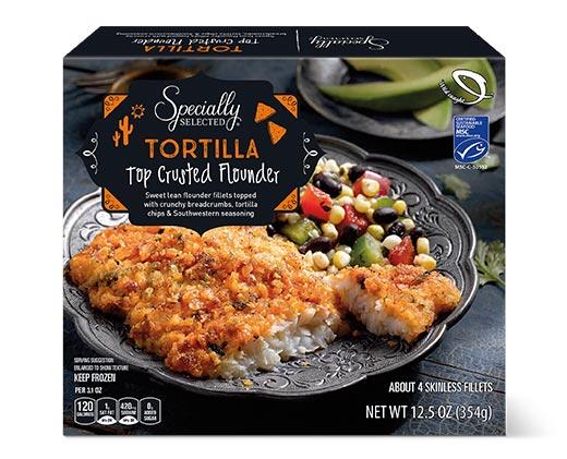 Specially Selected Top Crusted Flounder