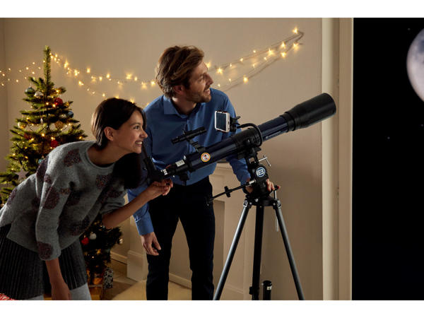 Skylux Refractor Telescope 70/700 with Smartphone Holder