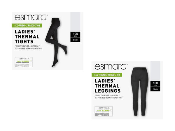ESMARA(R) Termostrømpebukser/ -leggings
