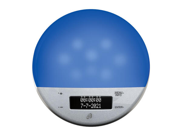 Auriol Light Alarm Clock with DAB+ Radio