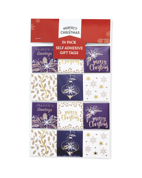 Enchanted Adhesive Gift Tags 24-Pack