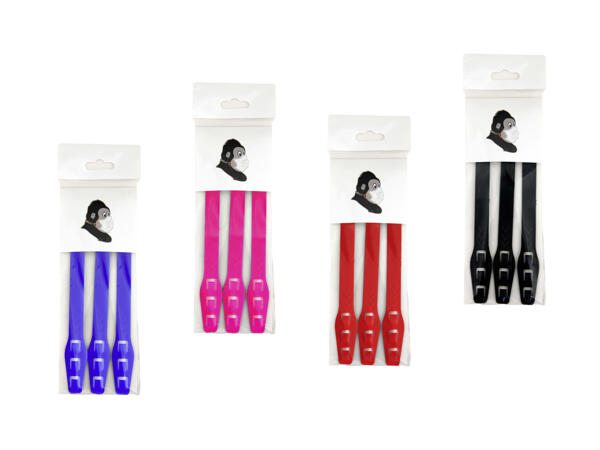Porte-masques/attaches pour masque, lot de 3