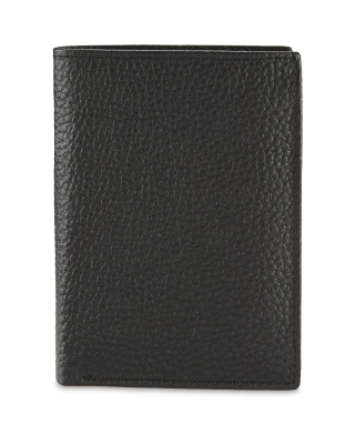 Avenue Black Men's Slim Leather Belt