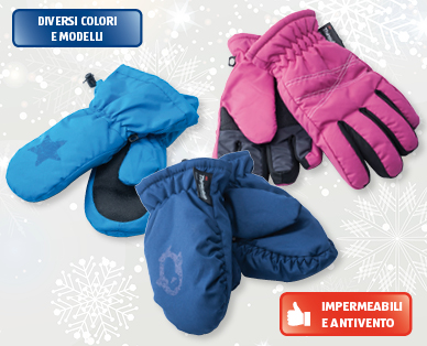 Muffole/Guanti da sci per bambini piccoli/bambini KIDZ ALIVE