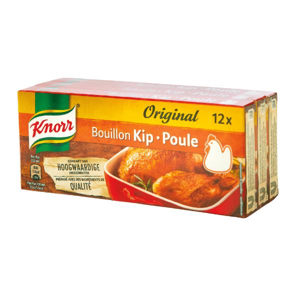 Cubes de bouillon de poulet, pack de 3